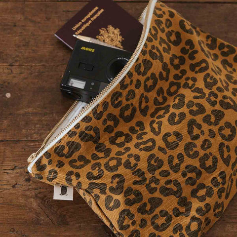 Leopard pouch clearance