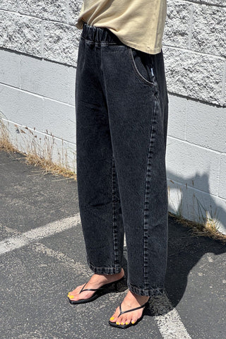 LE BON SHOPPE Arc Pants - Black Denim