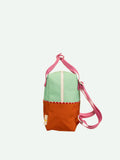 STICKY LEMON Backpack - Small - Towel Green/Gravel Orange