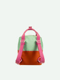 STICKY LEMON Backpack - Small - Towel Green/Gravel Orange